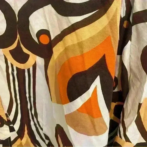 Vintage Western Fringed Skirt with Fall Colors Design Size Large - Picture 11 of 12